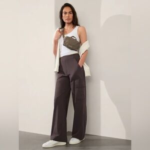 Athleta Brooklyn Heights Wide Leg Cargo Pants